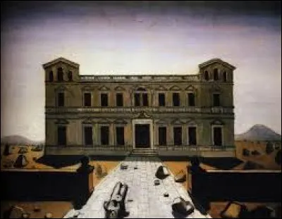 Lequel de ces hommes a peint "Palais ruiné" ?