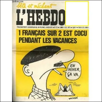 Quel magazine était 'bête et méchant' selon son sous-titre ?