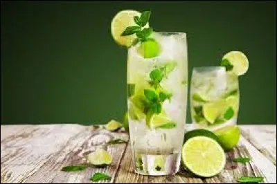 Quel est le pays d'origine du cocktail mojito à base de citron vert et de menthe ?