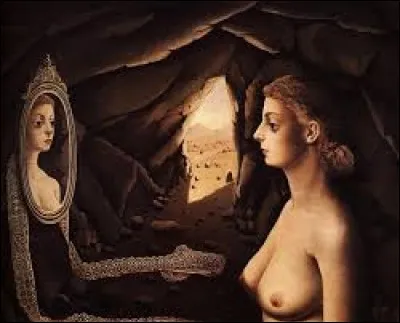 De qui "Femme dans une grotte" es-il un tableau ?