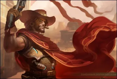 Comment s'appelle l'arme de McCree ?