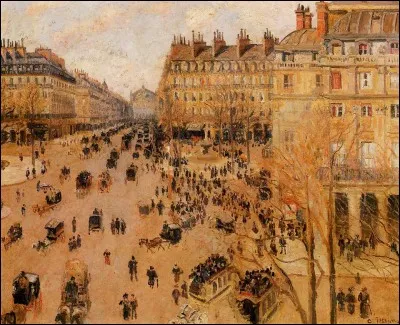 Camille Pissaro est une peintre.