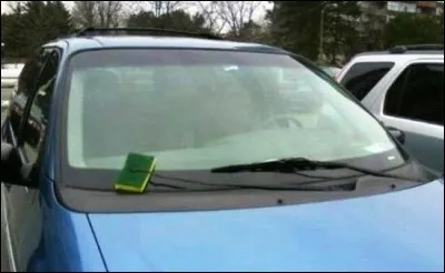 Quel fruit pouvez-vous trouver, posé délicatement sous vos essuie-glaces ?