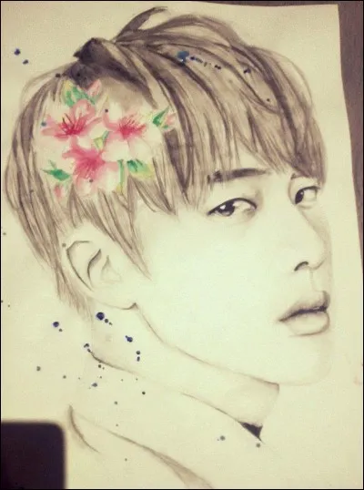 Quel membre de BTS est sur ce dessin ?