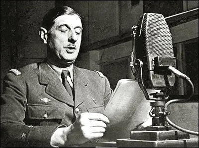 Quel jour a eu lieu l'appel du général de Gaulle ?