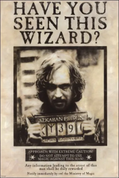 Comment s'appelle le parrain d'Harry Potter ?