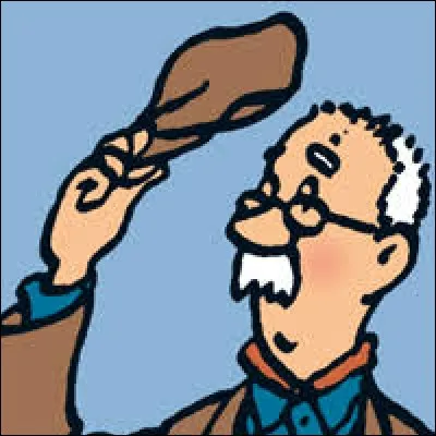 Marbrier de profession, Isidore Boullu est sollicité par le capitaine Haddock pour réparer une marche au château de Moulinsart. Dans quel album cette scène se déroule-t-elle ?