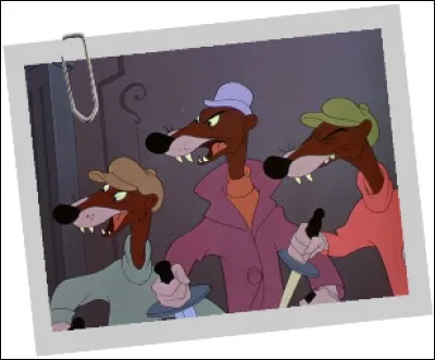 Dans quel film de Disney voit-on ces frères furets ?