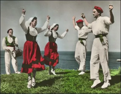 Quelle danse espagnole est exécutée par ce groupe basque ?