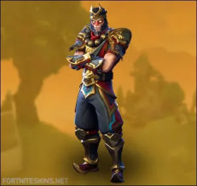Qui est ce personnage en or dans Fortnite ?