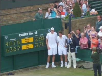 Le record du match le plus long est détenu par John Isner et Nicolas Mahut.
Quelle est sa durée ?