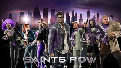 Quel est le métier du personnage principal de ''Saints Row the Third'' ?
