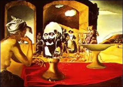 À qui doit-on "Marché d'esclaves avec apparition du buste invisible de Voltaire" ?