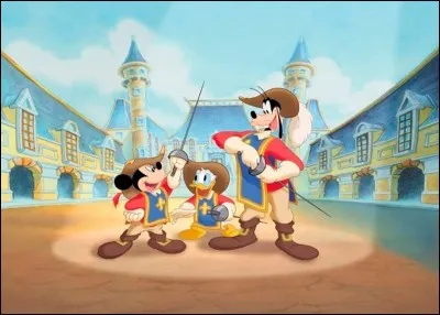 Quel animal raconte l'histoire dans ''Mickey, Donald, Dingo : Les Trois Mousquetaires'' ?