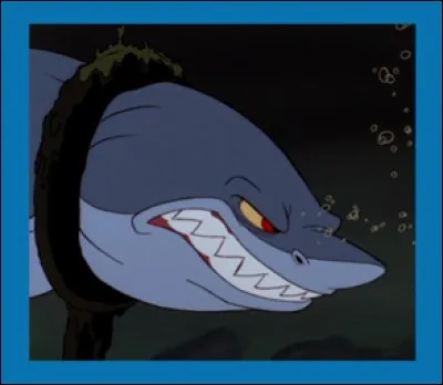 Quel personnage de ''La Petite Sirène'' a une peur panique des requins ?