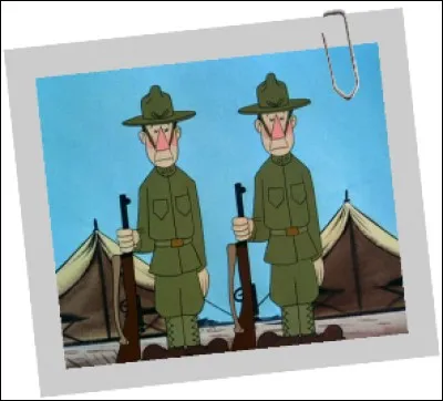 De quelle nationalité sont ces soldats dans ''Victoire dans les airs'' ?