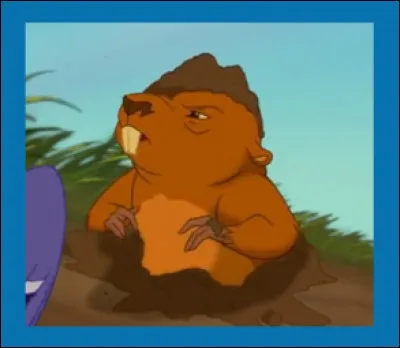 Dans quel film de Disney voit-on cette taupe ?