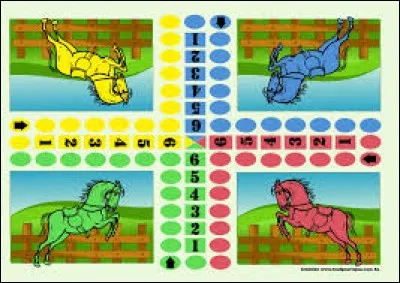 Dans le jeu des petits chevaux, quel chiffre faut-il faire avec le dé pour sortir son cheval de l'écurie en début de partie ?