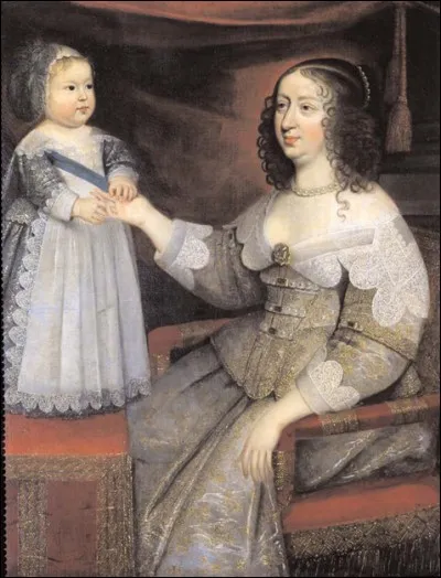 Louis XIII décède à son tour, quelques mois après Richelieu. Comment s'appelle sa veuve qui par conséquent exerce la régence jusqu'en 1661 ?