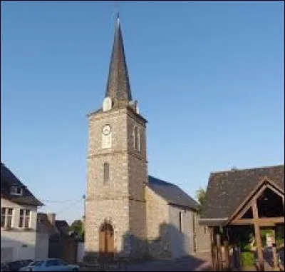Voici l'église Saint-Sulpice de La Pallu. Commune Mayennaise, elle se situe en région ...