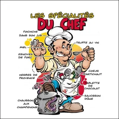 Je suis la femme du cuisinier.