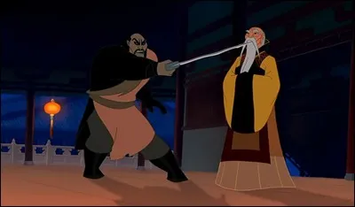 Shan Yu : "Ta muraille et ton armée sont tombées et maintenant c'est ton tour. ....". Quelle est la suite ?