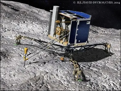 Comment se nomme la petite sonde qui s'est posée sur la comète Tchouri ?