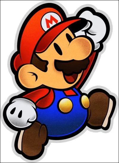 Le héros s'appelle Paper Mario !