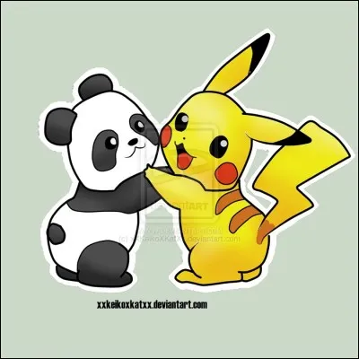 Les petits panda naissent de quelle couleur ?