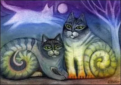 Complétez la citation de Françoise Giroud : 
On ne possède pas un chat, c'est ... qui vous possède.