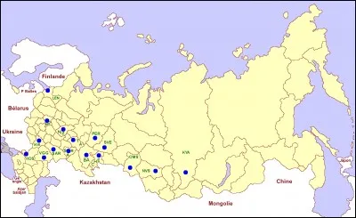 Quelle est la capitale de la Russie ?