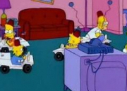 Quiz Les Simpsons : Gag du canap