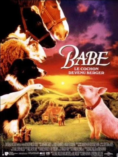'Babe, le cochon devenu berger' : quel est le nom du canard l'ami de Babe ?