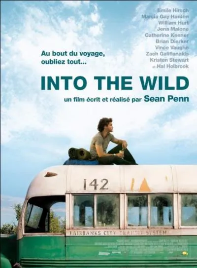 'Into the wild' : que dit rechercher Christopher McCandless, le personnage principale ?