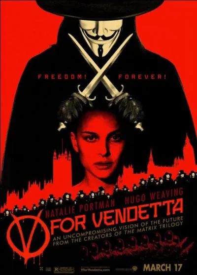 'V pour Vendetta' : quel personnage reprsente le masque de V ?