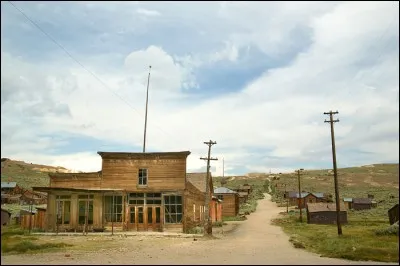 La ville, un lieu sauvage, isolé de tout, fut fondée à l'époque de la ruée, en 1859, lorsque l'on y découvrit de l'or. En 1880, c'était la deuxième ville la plus peuplée de Californie, avant d'être progressivement abandonnée, à la suite de 2 incendies.
À son point culminant, la ville comptait 65 saloons sur la main, longue d'environ 2 km : 3 tueries et 2 holdups par jour.
Quelle est cette ville ?