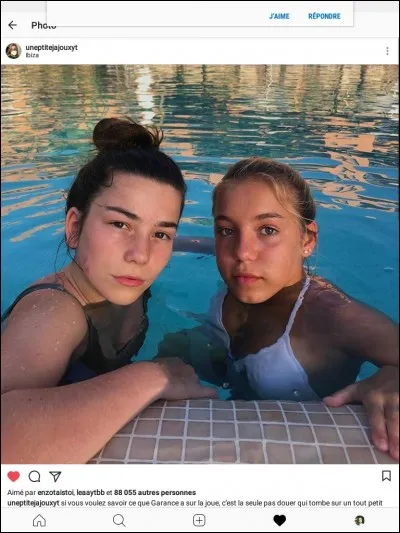 Qui est la personne à côté de Garance ?