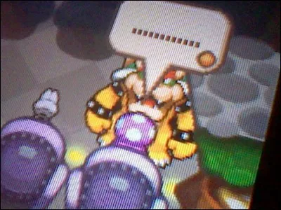 Un personnage au premier rang dans le théâtre Gracowitz est une référence à un jeu de la saga "Mario & Luigi". Lequel ?