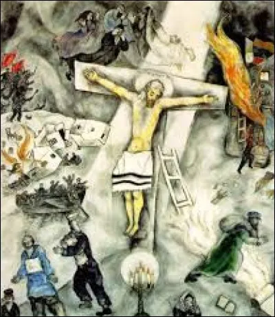 Lequel de ces hommes a peint "La Crucifixion blanche" ?