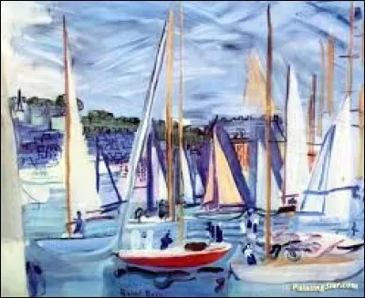 Lequel de ces peintres est l'auteur de "Le bassin de Deauville" ?