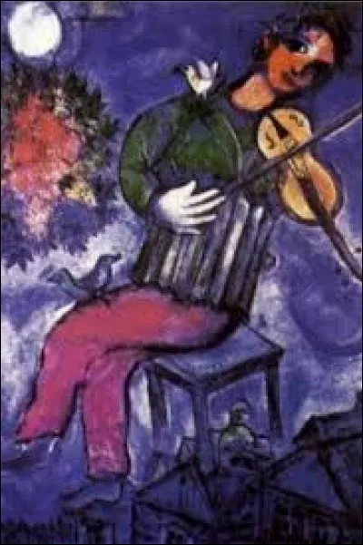 Qui a peint "Le violoniste" ?