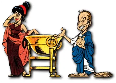 Qui est parodié dans "Astérix - Le domaine des dieux", présentant les jeux du cirque romain ?