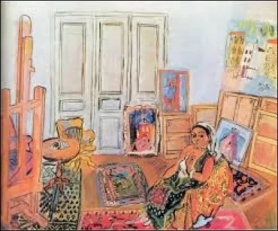 Retrouvez le nom de l'homme ayant peint "Modèle indien dans le studio de l'impasse Guelman" !