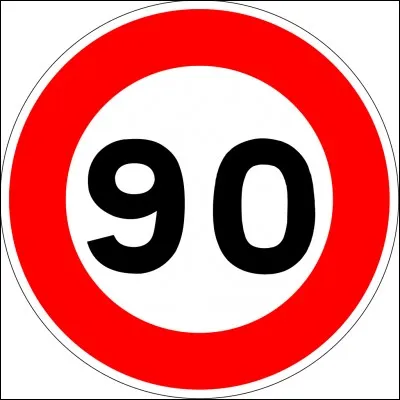 Depuis le 1er juillet 2018, les routes départementales à double sens sans séparateur central ne sont plus limitées à 90 km/h. À quelle vitesse pouvez-vous rouler au maximum sur ces routes ?
