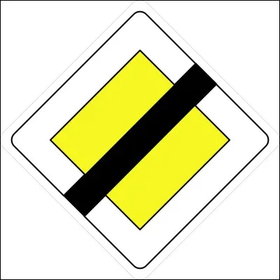 Que signifie ce panneau ?