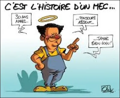 Quel métier facile est décrit par Coluche comme nécessitant 5 ans de droit et tout le reste de travers ?