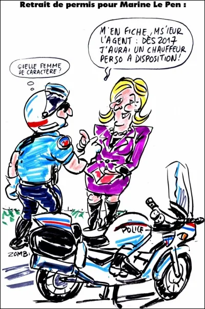 Quand on obtient son permis de conduire, celui-ci contient 6 points.