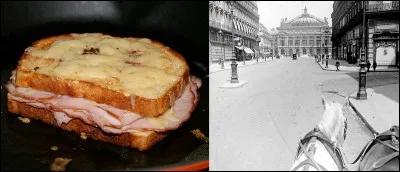On pense (sans réelles preuves) que le croque-monsieur aurait une origine en Australie avec les Aborigènes qui faisaient cuire leur chasse du jour en la pressant entre deux tranches de pâte au-dessus d'un feu de bois, à l'aide d'une grande pince. En fait, sous sa forme actuelle, il semble avoir été créé en France, en 1901 ou 1910.
Dans quelle ville a-t-il été créé ?