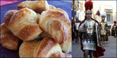 La création du croissant « moderne » serait datée du XVIIe siècle, mais, il existe une autre origine du croissant. Elle est religieuse et est datée d'une période précédant ce XVIIe siècle.
D'après vous, quelle est la période concernée par cette création ?