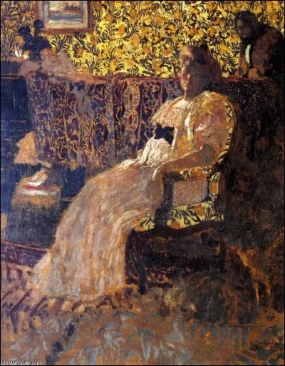 Qui a représenté cette "femme assise dans une chaise" ?